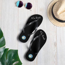 Load image into Gallery viewer, Catch-A-Dream Flip-Flops Round (Black) copy