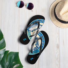 Load image into Gallery viewer, Catch-A-Dream Flip-Flops Dual (Black)