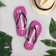 Load image into Gallery viewer, Catch-A-Dream Flip-Flops (Pink)