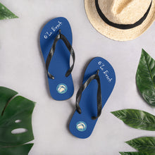 Load image into Gallery viewer, Catch-A-Dream Flip-Flops Round (Blue)