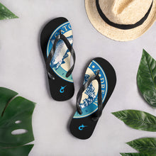 Load image into Gallery viewer, Catch-A-Dream Flip-Flops Dual (Black)