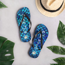 Load image into Gallery viewer, Catch-A-Dream Flip-Flops Fish Scale