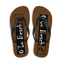 Load image into Gallery viewer, Brown Marlin Flip-Flops