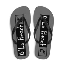 Load image into Gallery viewer, Grey Marlin Flip-Flops