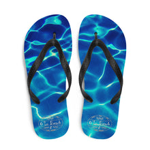 Load image into Gallery viewer, Dark Reflections Flip-Flops Reflections