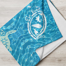 Load image into Gallery viewer, Throw Blanket Sea Turtle