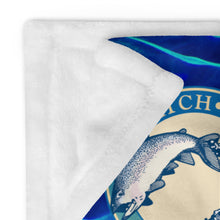 Load image into Gallery viewer, Throw Blanket Sea Ray Catch-A-Dream