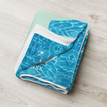 Load image into Gallery viewer, Throw Blanket Sea Turtle