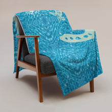 Load image into Gallery viewer, Throw Blanket Sea Turtle