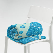 Load image into Gallery viewer, Throw Blanket Sea Turtle