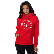 Load image into Gallery viewer, Fleece hoodie Beach Happy