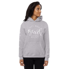 Load image into Gallery viewer, Fleece hoodie Beach Happy