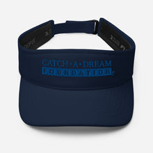 Load image into Gallery viewer, Catch-A-Dream Visor (Blue Wordmark)