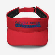 Load image into Gallery viewer, Catch-A-Dream Visor (Blue Wordmark)