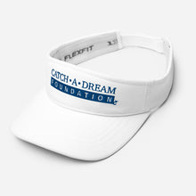 Load image into Gallery viewer, Catch-A-Dream Visor (Blue Wordmark)
