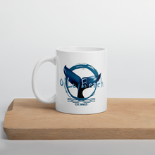 Load image into Gallery viewer, White glossy mug Whale Tail