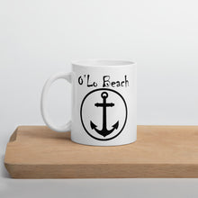 Load image into Gallery viewer, White glossy mug Anchor (Circle)