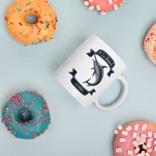 Load image into Gallery viewer, White glossy mug Marlin