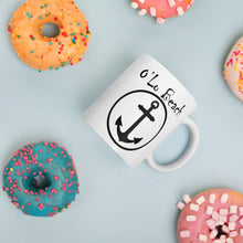 Load image into Gallery viewer, White glossy mug Anchor (Circle)