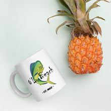 Load image into Gallery viewer, Mahi Mahi White glossy mug