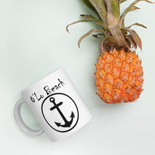 Load image into Gallery viewer, White glossy mug Anchor (Circle)