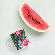 Load image into Gallery viewer, White glossy mug Hawaiian