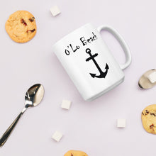 Load image into Gallery viewer, White glossy mug Anchor