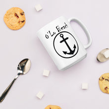 Load image into Gallery viewer, White glossy mug Anchor (Circle)