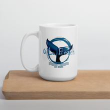 Load image into Gallery viewer, White glossy mug Whale Tail