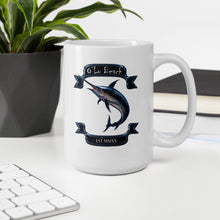 Load image into Gallery viewer, White glossy mug Marlin