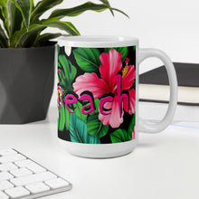 Load image into Gallery viewer, White glossy mug Hawaiian