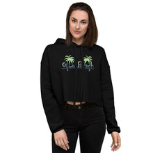 Load image into Gallery viewer, Ladies 2 Palm Crop Hoodie