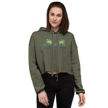 Load image into Gallery viewer, Ladies 2 Palm Crop Hoodie