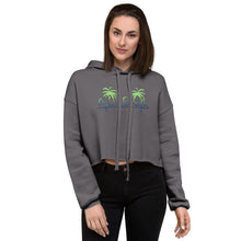 Load image into Gallery viewer, Ladies 2 Palm Crop Hoodie