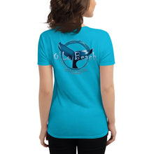 Load image into Gallery viewer, Women's short sleeve t-shirt Whale Tail