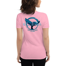 Load image into Gallery viewer, Women's short sleeve t-shirt Whale Tail