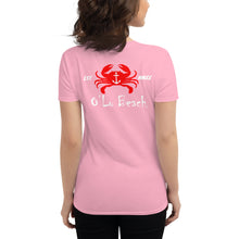 Load image into Gallery viewer, Women's short sleeve t-shirt Crab