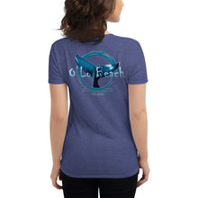 Load image into Gallery viewer, Women's short sleeve t-shirt Whale Tail