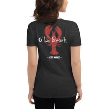Load image into Gallery viewer, Women's short sleeve t-shirt Lobster