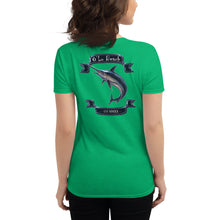 Load image into Gallery viewer, Women's short sleeve t-shirt Marlin