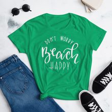 Load image into Gallery viewer, Women's short sleeve t-shirt Beach Happy