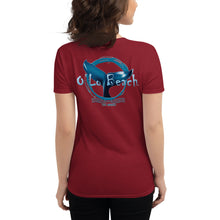 Load image into Gallery viewer, Women's short sleeve t-shirt Whale Tail