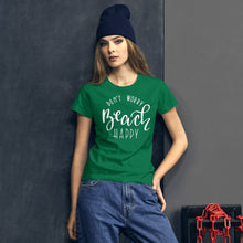 Load image into Gallery viewer, Women's short sleeve t-shirt Beach Happy