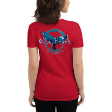 Load image into Gallery viewer, Women's short sleeve t-shirt Whale Tail