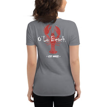 Load image into Gallery viewer, Women's short sleeve t-shirt Lobster