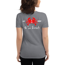 Load image into Gallery viewer, Women's short sleeve t-shirt Crab