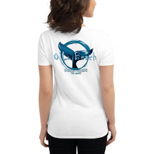 Load image into Gallery viewer, Women's short sleeve t-shirt Whale Tail