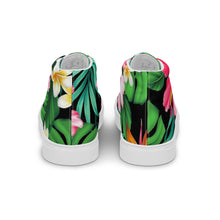 Load image into Gallery viewer, Women’s high top Hawaiian canvas shoes