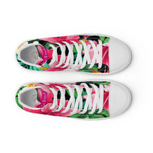 Load image into Gallery viewer, Women’s high top Hawaiian canvas shoes