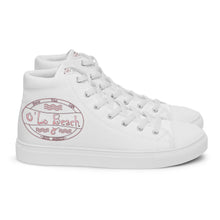 Load image into Gallery viewer, Women’s high top O'Lo Oval canvas shoes (Pink)